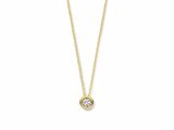 Loumya Gold "Or" | Collier | Or Jaune | Diamant 0.10ct | 92C829/A_