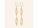 Diamanti Per Tutti | Boucles d'Oreilles | Plaqué Or | Diamants | M2401 DO_