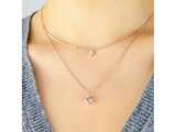 Diamanti Per Tutti | Collier | Plaqué Or jaune | Diamants | M1695 DO_