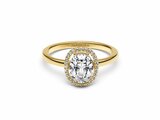 Pandora | Bague | Halo Ovale Scintillant | 163802C01_