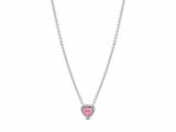 Pandora | Collier | Coeur Surélevé Rose | 398425C02_