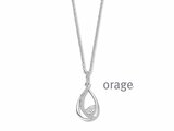 Orage | Collier | Argent | Oxyde de Zirconium | BA326_