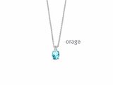 Orage | Collier | Argent | Oxyde de Zirconium | BA330_