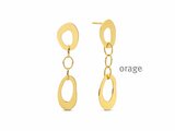 Orage | Boucles d'Oreilles | Plaqué Or | BA335_