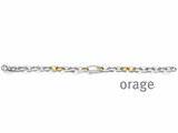 Orage | Bracelet | Argent Bicolore | Oxyde de Zirconium | BA355_