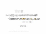 Orage | Bracelet | Argent Bicolore | Oxyde de Zirconium | BA355_