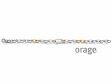 Orage | Bracelet | Argent Bicolore | Oxyde de Zirconium | BA355_