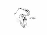 Orage | Boucles d'Oreilles | Argent | 17mm | BA357_