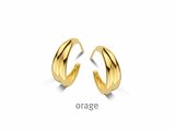 Orage | Boucles d'Oreilles | Plaqué Or | 17mm | BA356_