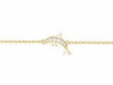 Loumya Silver | Bracerlet | Plaqué Or | Oxyde de Zirconium | Dauphin | 76300272_