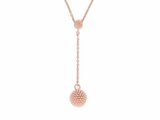 Pesavento | Collier | Pixel | Argent Rosé | WPXLE143_