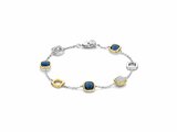 Ti Sento | Bracelet | Argent | Oxyde de Zirconium | Bleu | 23080DB_