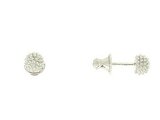 Pesavento | Boucles d'Oreilles | Pixel | Argent | ø5.5mm | WPXLO172_
