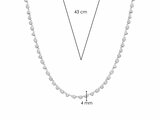 Ti Sento | Collier | Argent | Oxyde de Zirconium | 34076ZI_
