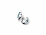 Pandora | Boucles d'Oreilles | Créoles | Huggies Bleu Clair | 293849C01_