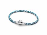 Pandora | Bracelet | Pandora Moments | Maille Serpent Cordon Bleu | 593816C01_