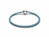 Pandora | Bracelet | Pandora Moments | Maille Serpent Cordon Bleu | 593816C01_