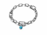 Pandora | Charm | Mini Dangle Coeur Turquoise | 793827C01_
