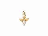 Pandora | Charm | Mini Dangle | Abeille Blanche | 763826C01_
