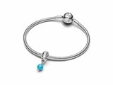 Pandora | Charms | Pandora | Argent | Turquoise | 793901C01_