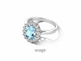 Orage | Bague | Argent | Oxyde De Zirconium | BA310_