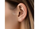 Loumya Steel | Piercing | Acier 316L | Oxyde de Zirconium | Tige 1.2x8mm | 155909W_