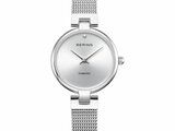 Bering | Femme | Quartz | Classic | Milanais Argenté | Diamant | ø24mm | 17724-000_