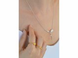 Diamanti Per Tutti | Collier | Argent 0.0240cts | Perle | M1656-1S3_