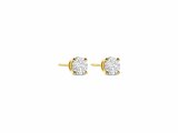 Diamants de Laboratoire | Boucles d'Oreilles | Or Jaune | Diamants de Synthèse 1.03ct | IGI | LAB66_
