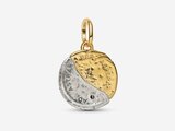 Pandora | Charm | Médaillon | Soleil et Lune | Bicolore | 763977C01_