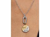 Pandora | Charm | Médaillon | Soleil et Lune | Bicolore | 763977C01_