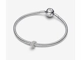Pandora | Mini Charm | Lune Texturé | Argent | 794054C00_