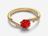 Pandora | Bague | Disney | La Belle et La Bête | Rose Enchantée | Doré | 163984C01_