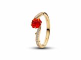 Pandora | Bague | Disney | La Belle et La Bête | Rose Enchantée | Doré | 163984C01_