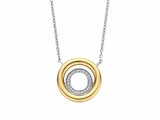 Ti Sento | Collier | Argent | Bicolore | Oxyde de Zirconium | ø17.80mm | 34105ZY_