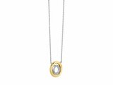 Ti Sento | Collier | Argent | Bicolore | Oxyde de Zirconium | ø17.80mm | 34105ZY_