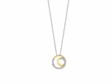 Ti Sento | Collier | Argent | Bicolore | Oxyde de Zirconium | ø24mm | 34109ZY_