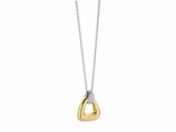 Ti Sento | Collier | Argent | Bicolore | Oxyde de Zirconium | 19.30 x 21mm | 34108ZY_