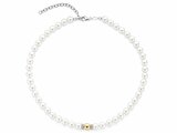 Ti Sento | Collier | Argent | Bicolore | Perles Synthétiques | ø8mm | 34112YP_