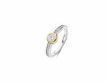 Ti Sento | Bague | Argent | Bicolore | Oxyde de Zirconium | 12390ZY_