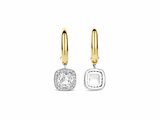 Ti Sento | Boucles d'Oreilles | Plaqué Or | Oxyde de Zirconium | 78030ZY_