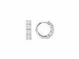 Ti Sento | Boucles d'Oreilles | Créoles | Argent | Oxyde de Zirconium | ø15mm| 78023ZI_