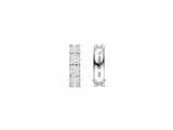 Ti Sento | Boucles d'Oreilles | Créoles | Argent | Oxyde de Zirconium | ø15mm| 78023ZI_