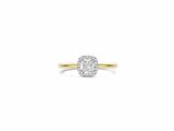 Ti Sento | Bague | Argent | Plaqué Or | Oxyde de Zirconium | 12388ZY_
