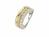 Ti Sento | Bague | Argent | Plaqué Or | Oxyde de Zirconium | 12397ZY_