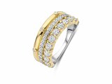 Ti Sento | Bague | Argent | Plaqué Or | Oxyde de Zirconium | 12397ZY_