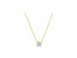 Loumya Gold "Or" | Collier | Or Jaune | Oxyde de Zirconium | 4mm | 3.3063.ZO_