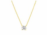 Loumya Gold "Or" | Collier | Or Jaune | Oxyde de Zirconium | 4mm | 3.3063.ZO_