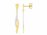 Loumya Gold "Or" | Boucles d'Oreilles | Or Jaune | Bicolore | 297174.03_