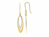 Loumya Gold "Or" | Boucles d'Oreilles | Or Jaune | Bicolore | 9K8421G_